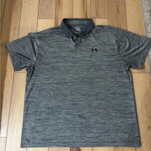 Under Armour Gray Polo Shirt